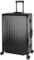 Travelhouse Tokyo 100% Aluminium Koffer 77cm 2X TSA Zahlenschloss 4 Silent Move Doppelräder 360° Rollen Vol. 110L - Schwarz