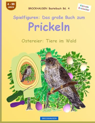 Spielfiguren: Das große Buch zum Prickeln: Ostereier: Tiere im Wald