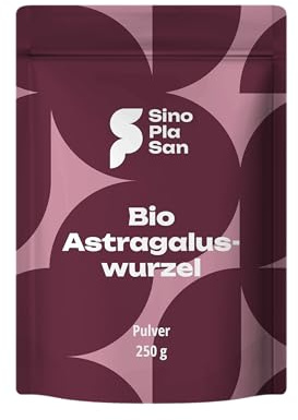 Astragalus-Wurzel-Pulver (Astragalus membranaceus) Pulver, 100% naturrein ohne Zusätze | höchste Qualität | VEGAN | Meshfaktor 80 | Tragant… (250 g bio)