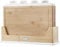 Cooks Professional Set of 4 Index Chopping Boards | Bamboo Chopping Boards with Stand | Wooden Food Preparation Cutting Blocks with Tabs for Fruit & Vegetables, Meat, Fish & Bread | White