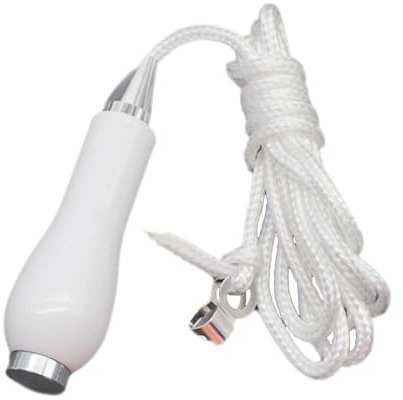 VilaGi Bathroom Light Pull Cord String Replacement Cord Pull for Ceiling Switch White Switch Pull Cord Handle String for Ceiling Switches Bathroom Bedroom Toilet Lights Ceiling Fan Switch, 1.5m