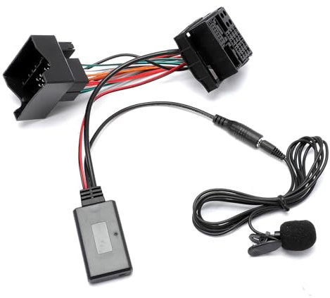 GNXfixt Aux Bluetooth 5.0 Audio-Adapter mit Mikrofon für Z4 E85 E86 X3 E83 Mini Cooper R50 S R53 JCW