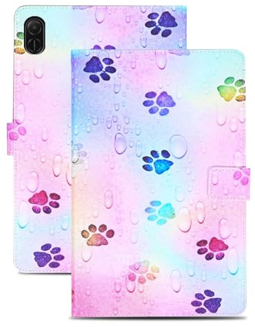 Rostsant Custodia Honor Pad X8a 11 Pollici Cover Libro Honor Pad X8a PU Stand Funzione Slot per Carte Libro Cover Tablet Protettiva per Honor Pad X8a 11 Pollici Orma