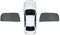 Car Side Window Sunshade for Volvo XC60 Blackout Blinds Sun Shield UV Privacy Protection Accessories,2*RearWindows