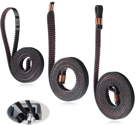 UESDU 3 Stück Zahnriemen, Open Zahnriemen Zahnriemensatz für Kobra3 für 3D:850mm X- und 780mm Y und 650mm Z