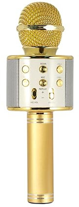 Xtreme 27837 K Microphone avec Haut-Parleur intégré Bluetooth Portable, Or