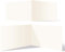 200 Blanko Klappkarten hoch DIN A6 148 x 105 mm Naturpapier 300 g/qm Set Papier wählbar