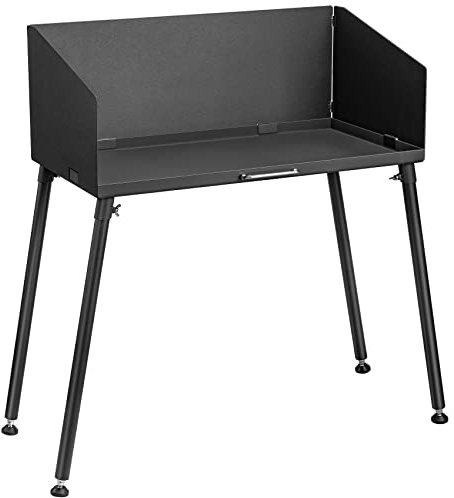 Stanbroil 30 Inch Camp Cooking Table with Foldable Three-Sided Windscreen and Legs, Perfect for Dutch Oven Cooking with Charcoal Briquettes and Food Preparation