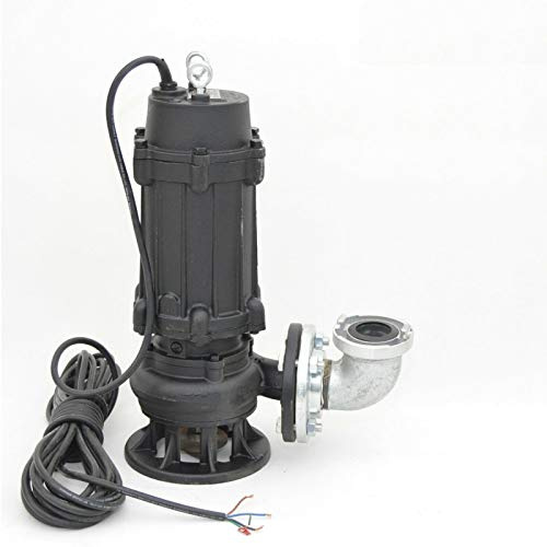 Industrie Fäkalienpumpe 400V Schmutzwasserpumpe mit Mischer Förderhöhe 13m - 18000l/h