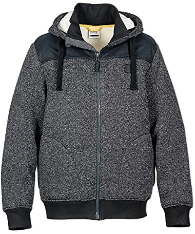 OXBOW P0SWERPA Polaire doublée Sherpa Gris Chiné Foncé