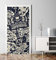 MyMaxxi - Tür bekleben mit Türtapete Türposter Türfolie Selbstklebend 90x200 Bär Tattoo schwarz weiß - Tür verschönern mit Türfolie - Türaufkleber Mädchen und Junge