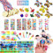 HIQE-FL 53 Stück Mitgebsel Kleinspielzeug Set,Party Favor Spielzeug,Party Gefälligkeiten für Kinder,Kindergeburtstag Mitgebsel,Kindergeburtstag Mitgebsel Set,Pinata Füllstoffe