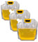 CCWORAN 5L Pochettes à Boissons Réutilisables pour Les Festivals Liquide Caché Alcool Flasque en Plastique Clair Stand Up Portable Boisson Contrebandier Vin Bière Jus Lait Sacs d'eau avec Bec