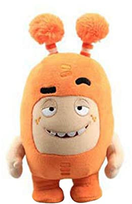 Niedliches Oddbods Plüschtier 18cm,Oddbods Plüschtier Cartoon Cartoon Puppe Puppe Maschinengreifmaschine Puppe,Oddbods Plüschtier Puppen Animation Schatz des Soldaten Weiche Stofftierpuppe für Kinder
