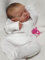 Zero Pam Bebe Reborn Silicona Cuerpo Completo 50 CM 20 Pulgada Muñecas Reborn Silicona Blanda Muñecas Bebe Reborn Que Parece Real para Niñas De 3 Años