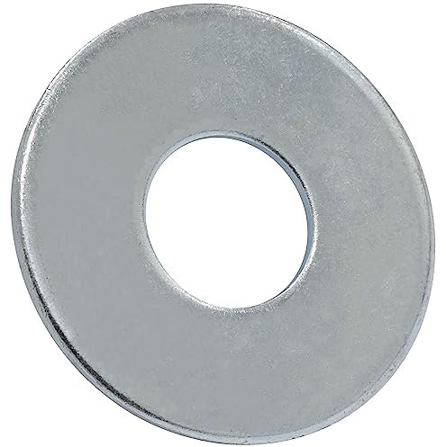AERZETIX - C67603 - Set di 25 Rondelle piatte larghe M12 DIN 9021 - in acciaio zincato - costruzione in legno montaggio avvitato vite dado serraggio tenuta fissaggio meccanica