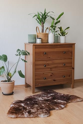 CAWI Medizinisches Schaffell für Baby und Erwachsene | Naturgegerbtes Fell | Hypoallergen | Druckentlastung | Thermoisolierung | Feuchtigkeitsregulierung | Dekoratives Fell