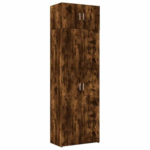 vidaXL Hochschrank Räuchereiche 70x42,5x225 cm Holzwerkstoff