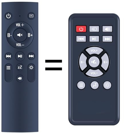 CLVIZCXOM Remote Control Fit for BUSH A4soundbar A4-soundbar Play It All