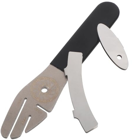 HANABASS Stainless Steel Bike Brake Caliper Spacer Set for Mountain Bikes Disc Brake Pads Alignment Tool for Precise Rotor Gap Adjustment Noise-reducing Accessory