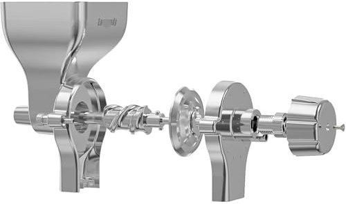 All Metal Grain Mill Attachment - 12-Level Adjustable Flour Mill Grain Grinder, Compatible with KitchenAid Stand Mixer