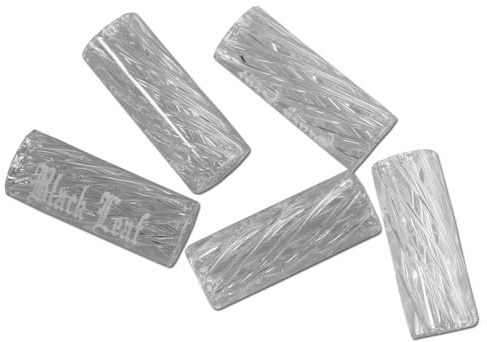 Black Leaf Glastips 7-Loch 12 mm klar – wiederverwendbare Glasfilter für kühlen Rauchgenuss