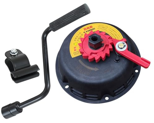 Easy Start Avviatore a manovella per motori a benzina 168/170F senza meccanismo a strappo, multifunzionale per irroratrici e motozappe