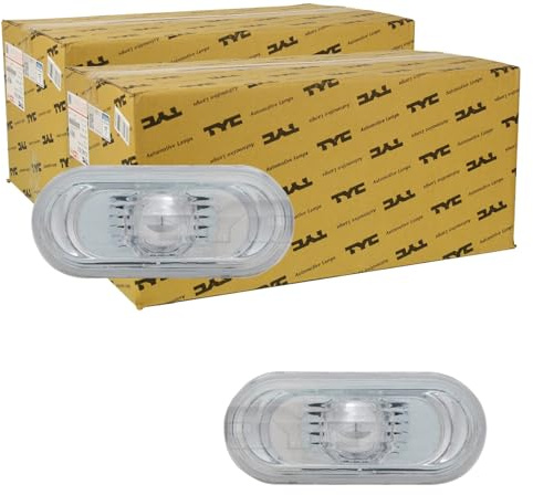 2X TYC Blinker Chrom Seitenblinker links+rechts | 2X TYC Blinker Chrom Seitenblinker links+rechts