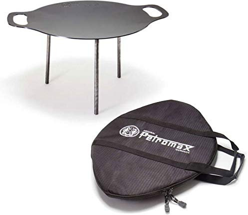 Petromax Grill- und Feuerschale fs38 Set mit Tasche für Outdoor-Cooking Lagerfeuer Camping