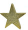 DARO DEKO Metall 3D Stern 30 x 28cm Gold