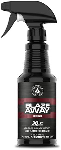 Blaze Away Commercial Air Freshener & Odor Eliminator for Strong Odor - Industrial-Grade Room Spray & Room Deodorizer for Home, Car, Smoke & Pet Odors - Long-Lasting Odor Absorber, Room Fresheners
