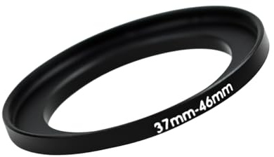 37mm to 46mm Step-Up Ring Filter adapter (37mm-46mm) Camera Filter Ring for 46mm UV ND CPL Filter (MPIXO)