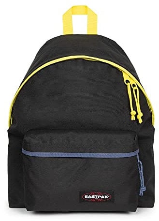 EASTPAK Padded Pak'r Sac à dos, 40 cm, 24 L, Kontrast Lime Pilot (Noir)
