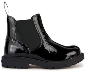 Geox J SHAYLAX Girl Ankle Boot, Black, 39 EU