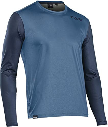 Northwave Xtrail 2 Fahrrad Trikot lang blau 2023: Größe: 4XL (58)