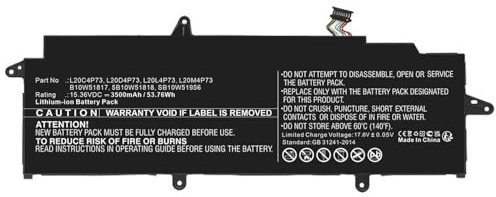 CoreParts Laptop Battery for Lenovo 50.32Wh 14.8V 3400mAh, MBXLE-BA0378