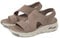 Skechers Damen Arch Fit Brightest Day Fußgewölbe-Passform für den hellsten Tag, Mokka-Strick, 38 EU