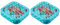 PrymLove magnetnadelkissen, glaskopfnadel,9g,rot (Packung mit 2)
