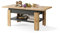 All4All Couchtisch Rino - Kaffeetisch - Wohnzimmertisch mit Ablage - Sofatisch - ausziehbar bis 170cm - höhenverstellbar - 130x65cm - 05 - Artisan Eiche + Anthrazit