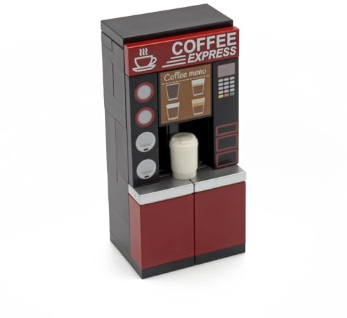 Coffee Machine | Instructions Included | Made with Genuine LEGO Bricks