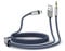 Gbformat Cable de Chargement USB C vers Auxiliaire audio 3,5 mm, Cable Auxiliaire 2 en 1,Cable de Chargement et Autres Appareils à Port de USB C