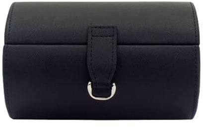 Perfekt Geordnet: Brillenrolle Jumbo Bond Cross Grain - Schwarz | Eleganter Schutz von Friedrich23