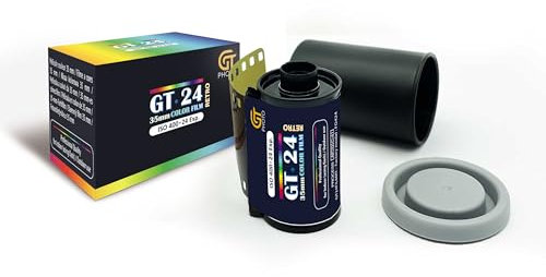 GT PHOTO Pellicule Photo Couleur Retro 35mm - 24 Photos