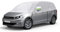 Autoabdeckung Wasserdicht Ersatz für VW Touran 2015-2024, Sonnenfest Hälfte Autoabdeckung, Halbgarage UV Beständige Halbe Auto Abdeckplane Staubdicht Schneefest Outdoor Indoor