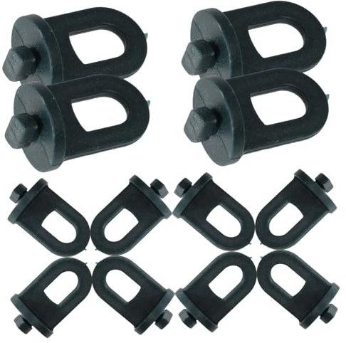 BCOATH 100stücke Gewächshaus Klemmen Verstellbare Clips Für Pflanzenaufhängung Für Trellis Und Gewächshaus Zubehör Installieren Langlebig Und Praktisch