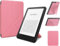 Etui Pliable pour Kindle Paperwhite 7 Pouces 12ème Gen 2024 et Kindle Colorsoft Signature Edition, Coque Mince et légère en Cuir PU avec Auto Wake/Sleep & Multi-Viewing Angles (Rose)