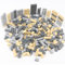 JaneYi 300 Pièces Briques de Construction Jeux de Construction Petites Briques à Particules 3 Couleurs Gris Foncé/Gris Clair/Beige avec 3 Formes Blocs de Construction Jouet à Faire Soi-même