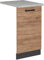 Vicco Tapa del lavavajillas R-Line, Roble Dorado, 45 cm, ET Mármol