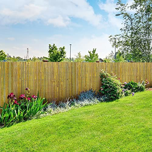 casa pura Canisse en bambou - Brise-Vue Jardin - Brise Vue pour Terrasse, Jardin, Balcon - Clotûre du jardin Résistant aux intempérie UV - 100% Bambou (Naturel, 150cm (H) x 300cm (L))