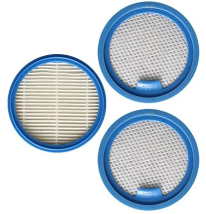 HOOLRZI 3 piezas de repuesto para aspiradoras de alta eficiencia con textura de filtro adecuado para aspiradoras
